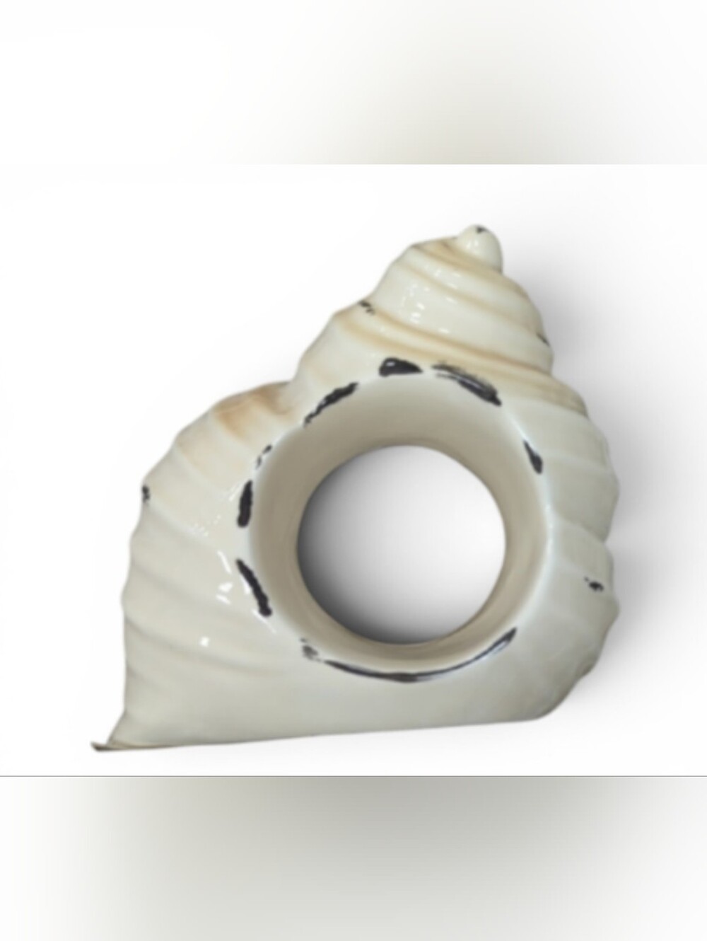 Shell Decor. Ceramic. Sea Shore Theme.